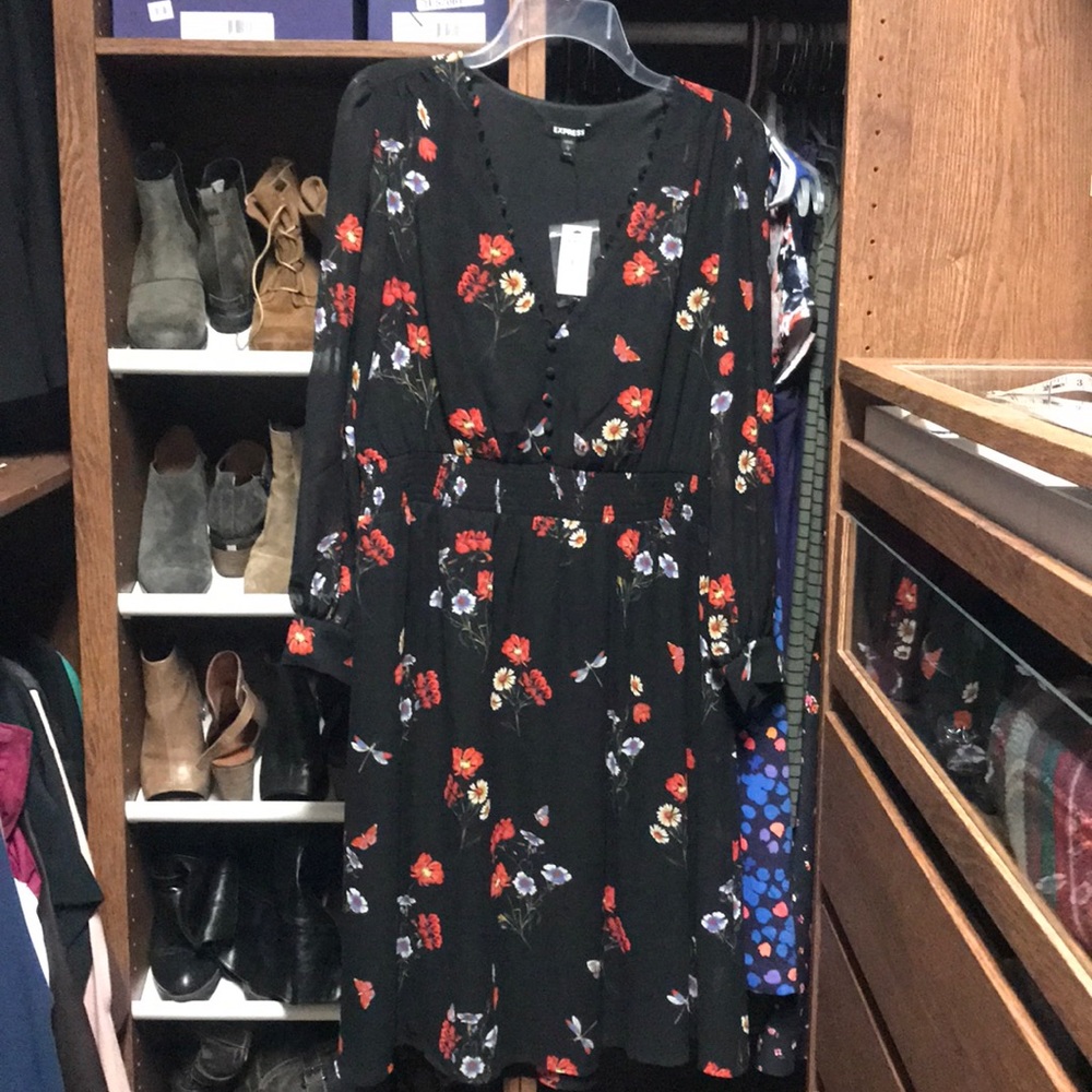 NWT Express dress sz L